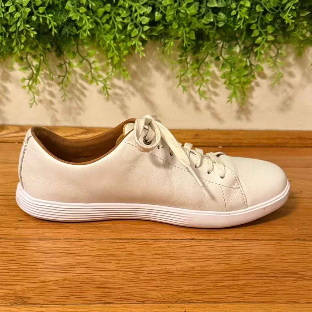 Cole Haan Grand Øs White Sneakers - Picture 7 of 12